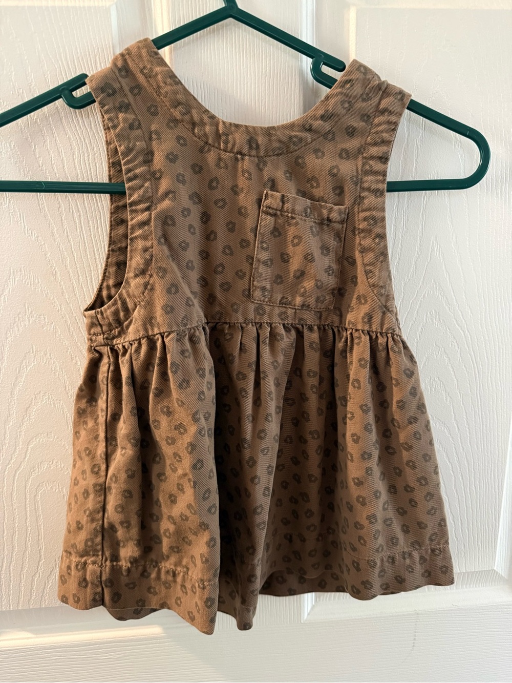 Zara Toddler Tan Cotton Dress